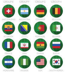 soccer flag icons
