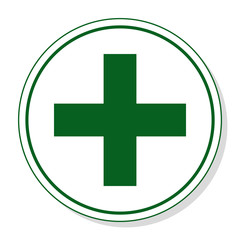 Web icon for communication - first aid