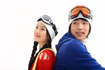 Winter Leiasureof Couple