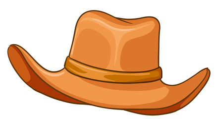 A brown hat