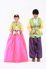 Kids in Korean Dress