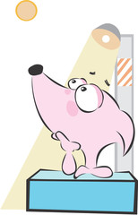 강아지 캐릭터