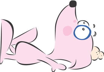 강아지 캐릭터