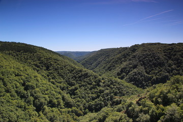 Fototapeta premium Paysage de Corrèze.