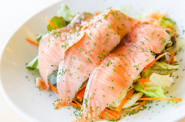 Smoked Salmon salad