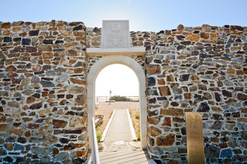 Fortaleza da Arrifana Castle Ruins near Aljezur Algarve Portugal