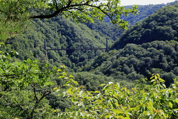 Obraz premium Viaduc des rochers-noirs (Corrèze)