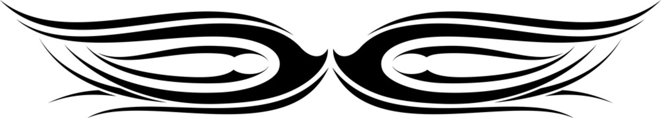 Ornament Wing Silhouette