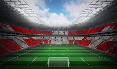 Composite image of digitally generated swiss national flag