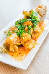 Fried fish