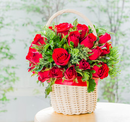 Rose basket