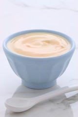 plain french style yogurt