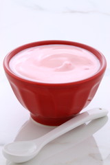 Berries french style yogurt