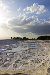 Pamukkale sunset