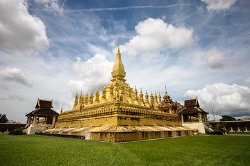 Pha That Luang stupa, Vientiane, Lao