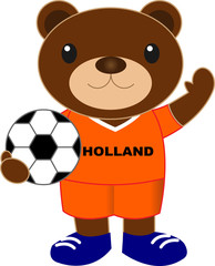 Bear football team Holland