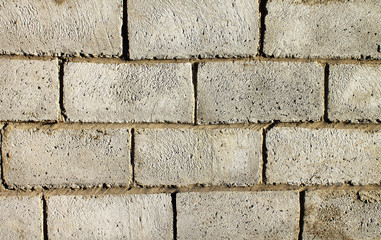 old grey brick wall