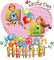 화이트데이 커플