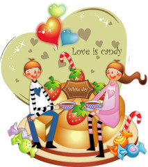 화이트데이 커플