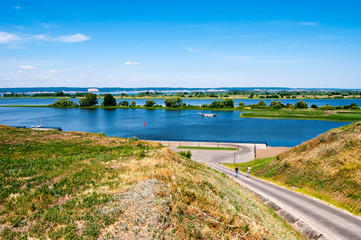 View of the Volga-river, during a sunny day