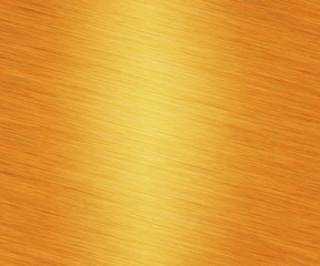 Golden Brushed Metal Background Texture