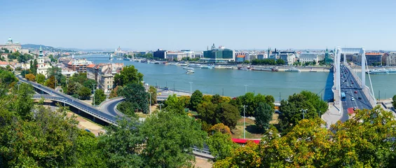 Printed roller blinds City on the water Panorama of Budapest
