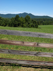 Fototapeta na wymiar Virginia Farm Fence-3