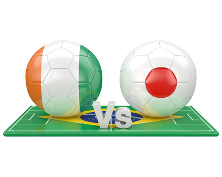 Match du groupe C , coupe du monde 2014 
