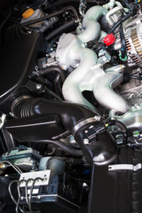 Obraz na płótnie Canvas engine of car