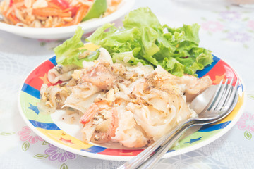 Thai style Stir fried noodles