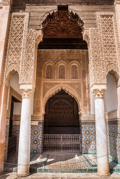 Morocco, Marrakech, Saadian Tombs