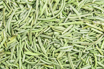 close up of a rosemary background