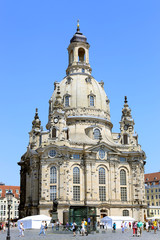 Fototapeta na wymiar Dresdner Frauenkirche