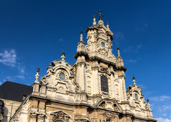 Fototapeta premium Church Saint John the Baptist in Brussels