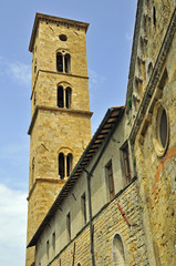 Volterra, il campanile del Duomo
