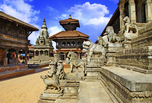 Nepal temples- Bhaktapur, Durbar square