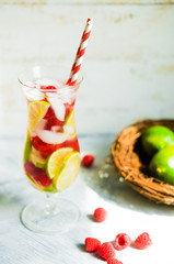 Detox water cocktail
