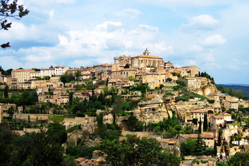 Fototapeta na wymiar Gordes, Provence, France