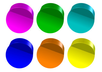 daire şeklinde menü