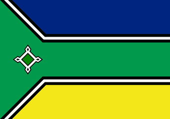 State flag of Amapa in Brazil