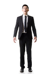 Fototapeta premium Asian business surprised