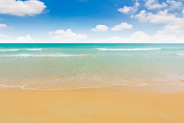 Fototapeta premium Beach and tropical sea