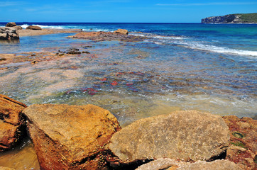 Remote Beach near Sydney Australia