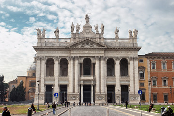 Obraz premium Archbasilica of St. John Lateran in Rome