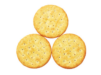 Three Round Crackers