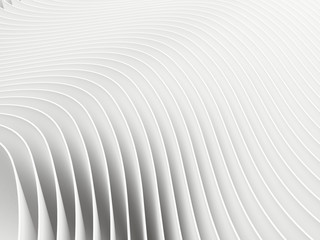 Abstract background white 3d render