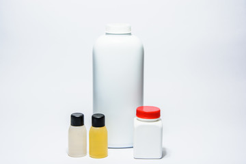 Collection of bottles products