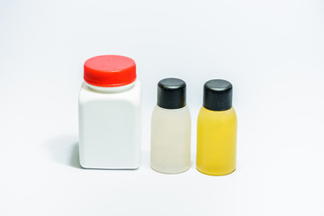 Collection of bottles products