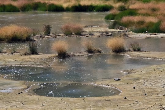 Mud volcano
