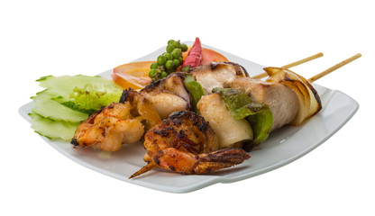 Seafood barbeque